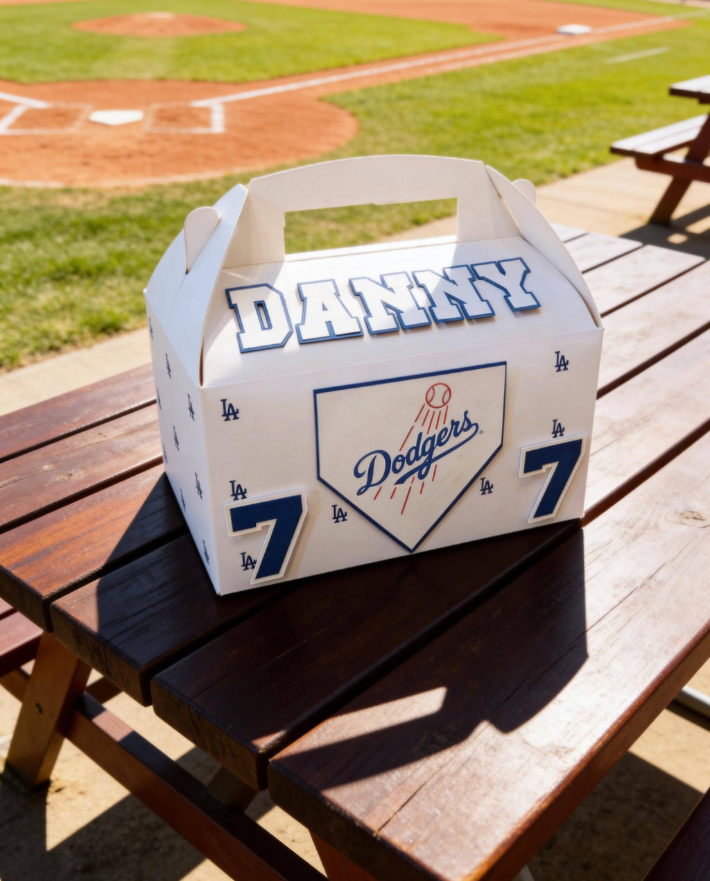 Custom Los Angeles Dodgers Treat Boxes