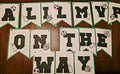 Soccer Baby Shower Banner – Soccer Theme Baby Shower Decorations