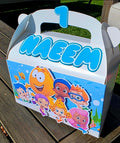 Custom Bubble Guppies Treat Boxes – Personalized Birthday Party Favors
