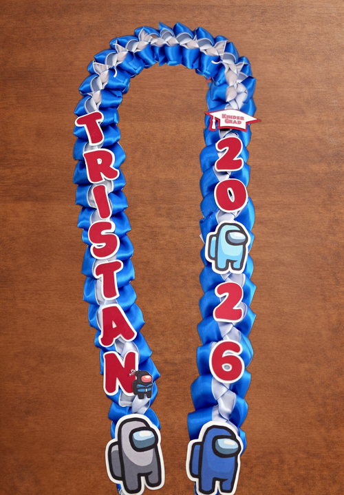 Among Us Graduation Lei | Gamer Graduation Lei | Custom Graduation