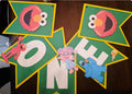 Custom Sesame Street Birthday Banners