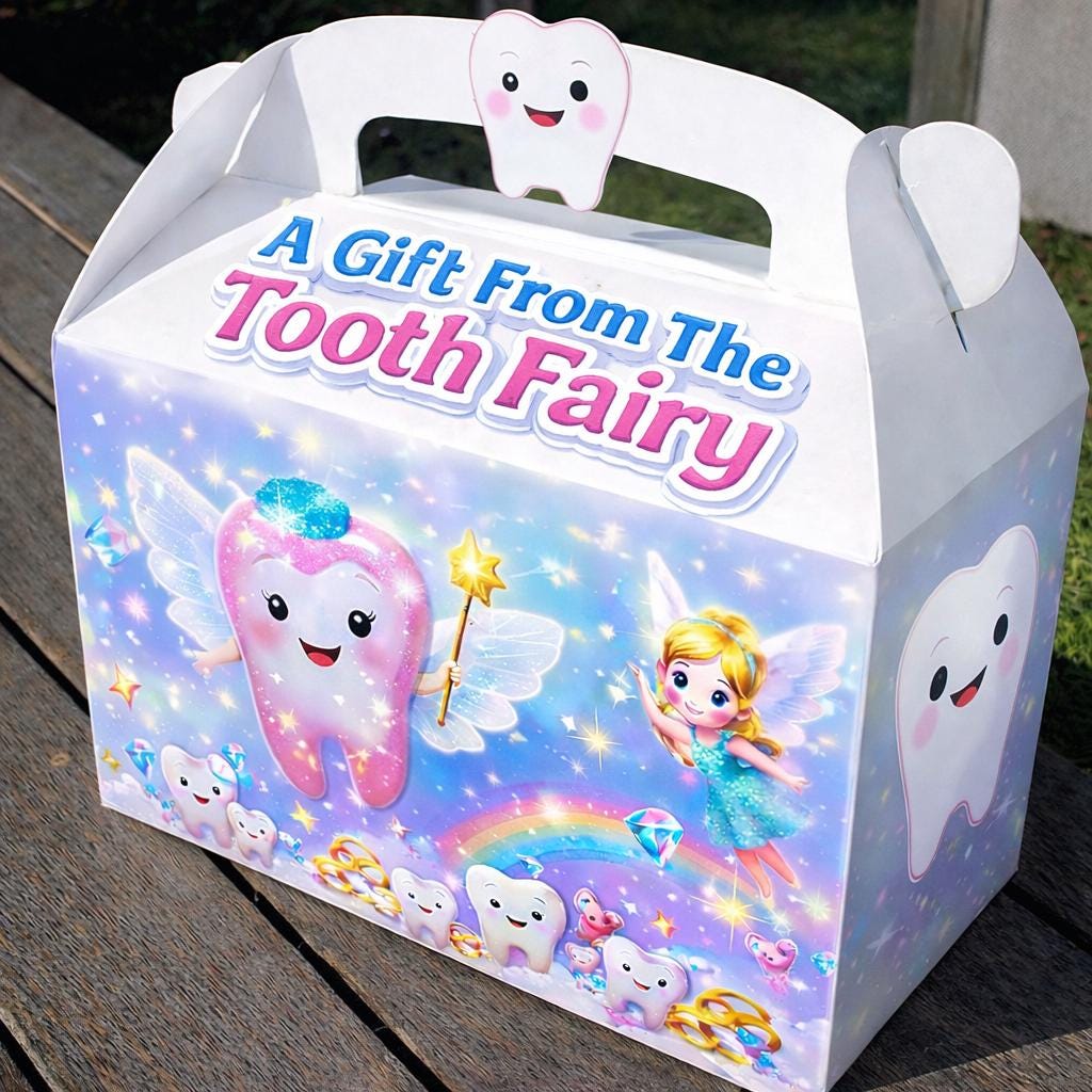 Tooth Fairy Gift Box for Kids – Magical Lost Tooth Gift