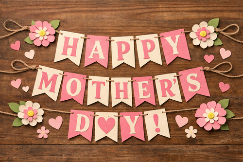 2026 Custom Mother's Day Celebration Banner
