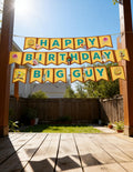 SpongeBob Big Guy Birthday Banner – Custom SpongeBob Party Banner | Kids Birthday Decoration | SpongeBob Theme Party Sign