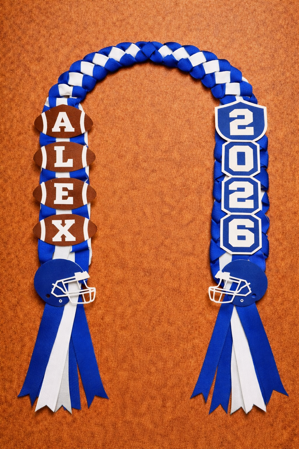 Football Graduation Lei – Custom Sports Senior