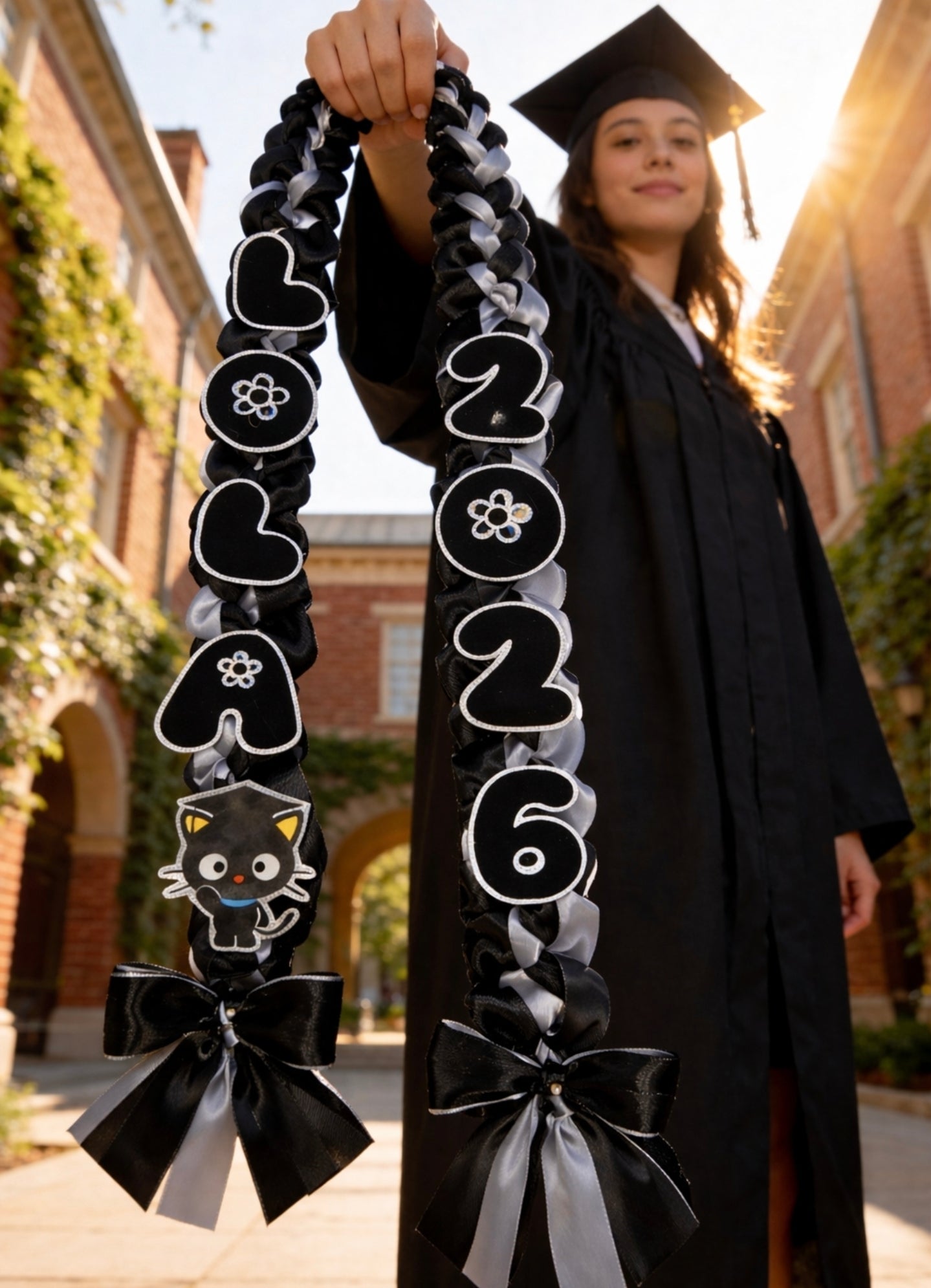 Chococat Graduation Lei – Cute Sanrio Inspired Graduation Lei