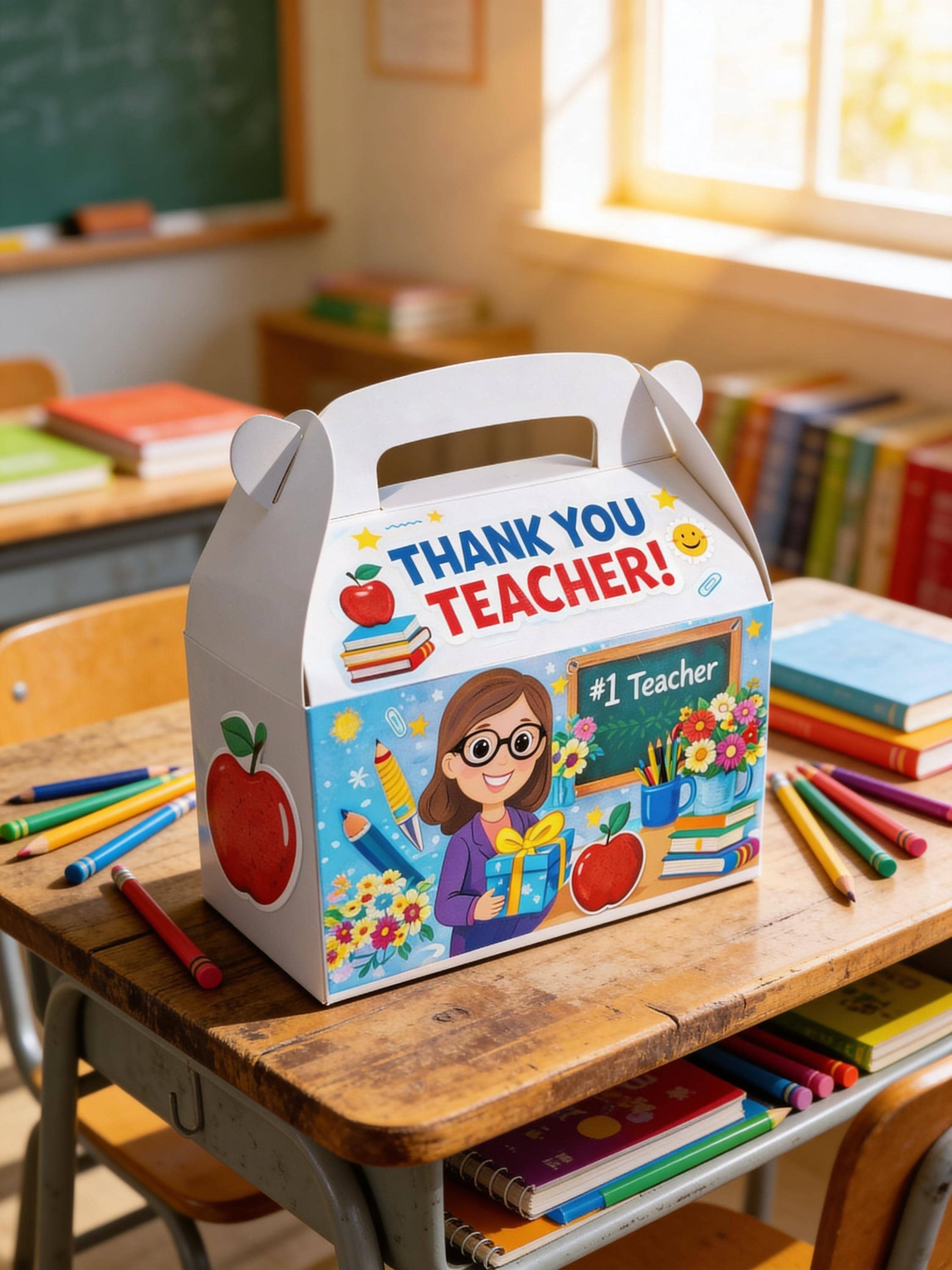 Teacher Appreciation Treat Box – Sweet Thank You Gift for Teachers
