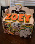 Zoo Themed Treat Boxes-Birthday Theme Boxes