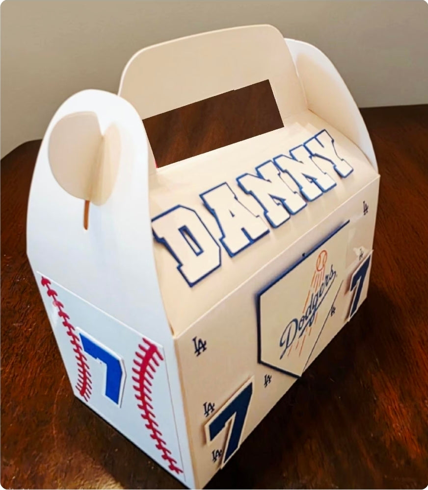 Custom Los Angeles Dodgers Treat Boxes