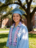 Hello Kitty Graduation Lei – Handmade Graduation Ribbon Lei with Hello Kitty