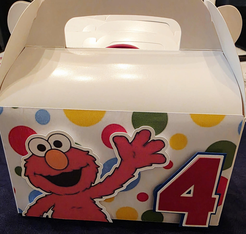 Custom Sesame Street Treat Boxes