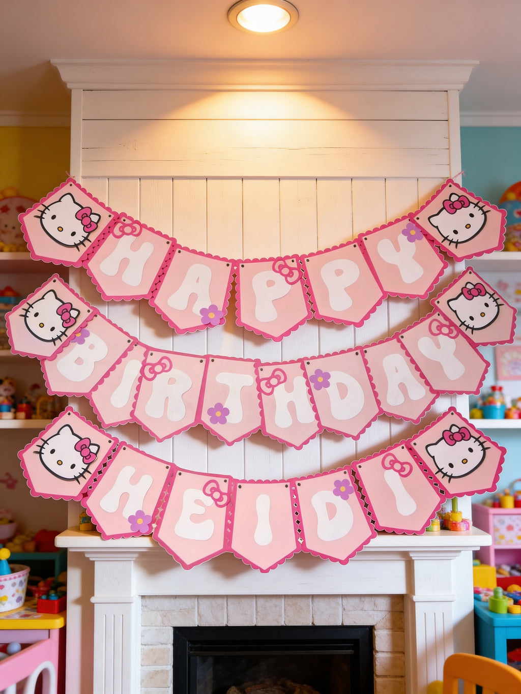 Custom Hello Kitty Birthday Banners