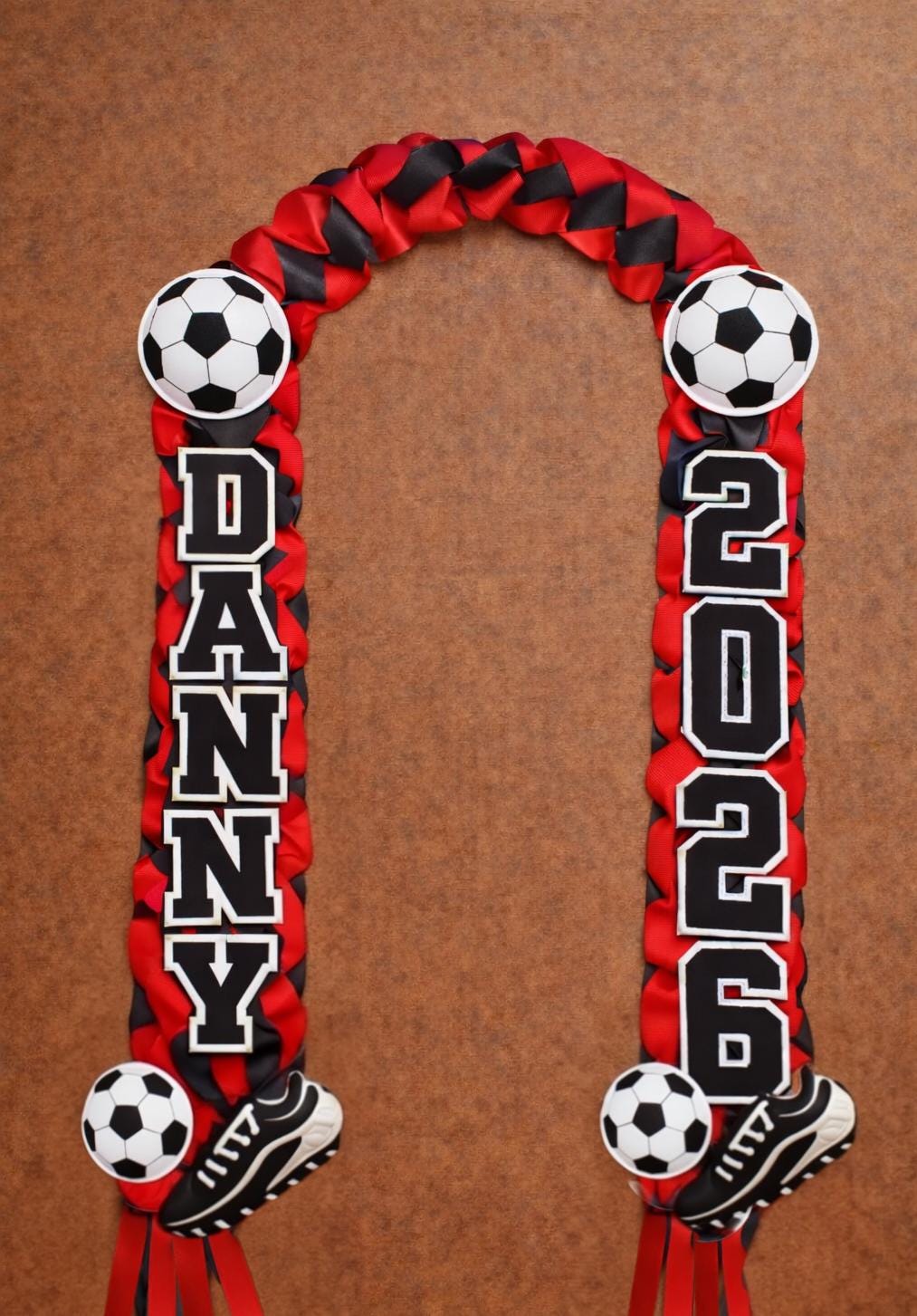 Soccer Graduation Lei – Soccer Lei for Graduation
