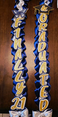 Custom Graduation & 21st Birthday Ribbon Lei