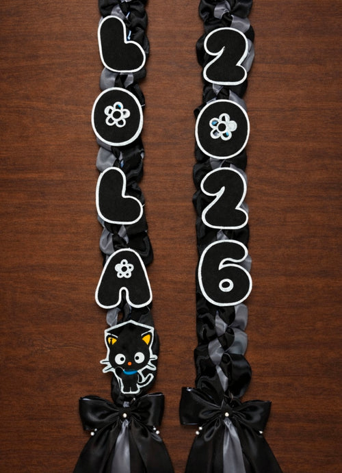 2026 Custom ChocoCat Graduation Leis