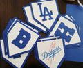 Los Angeles Dodgers Birthday Banner – Custom Baseball Party Banner – Personalized Dodgers Theme Decoration